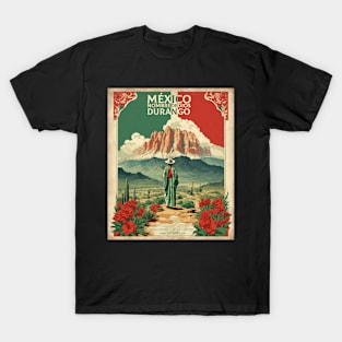 Nombre de Dios Durango Mexico Vintage Tourism Travel T-Shirt